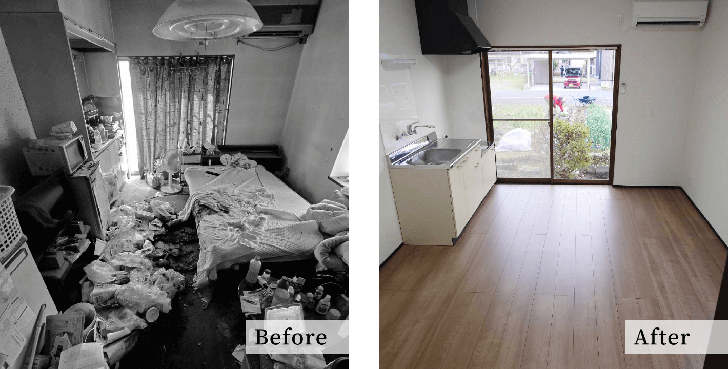 特殊清掃の事例